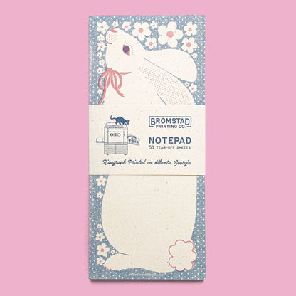 Bromstad Printing Co. - Bunny - Risograph Notepad