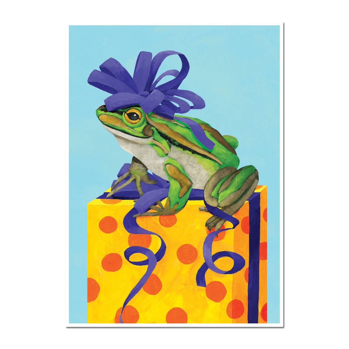 Allport Editions - Party Frog Birthday Card