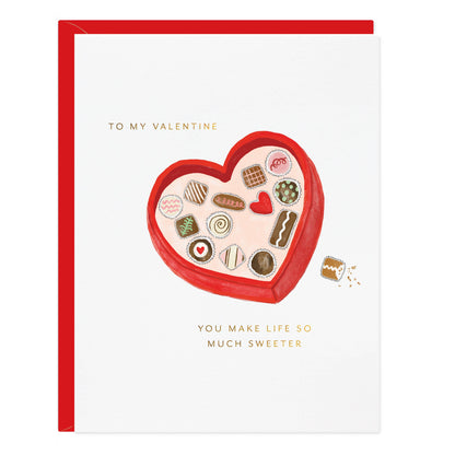 Ramona & Ruth - Chocolate Valentine Card