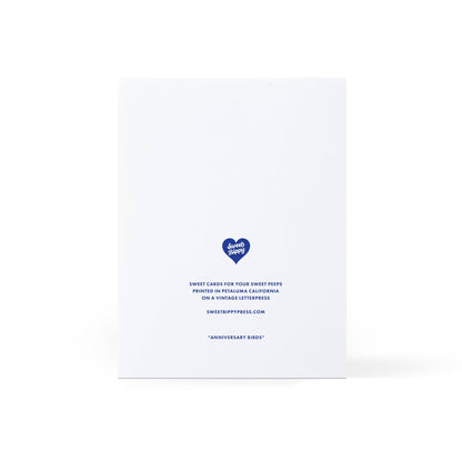 Sweet Bippy Press - Anniversary Birds Greeting Card