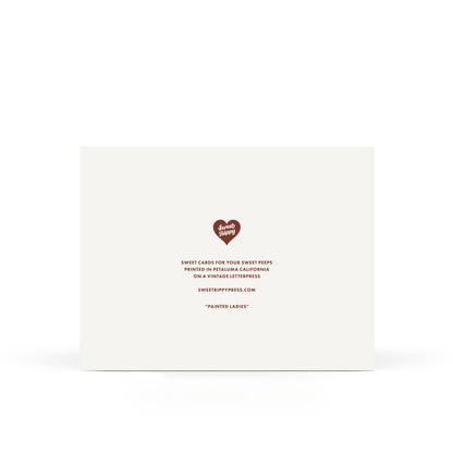 Sweet Bippy Press - Painted Ladies Greeting Card