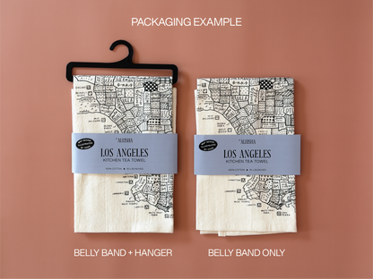 By Aleisha - San Francisco Map Tea Towel