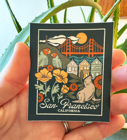 Hollis Callas - San Francisco  | Sticker