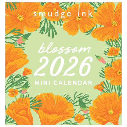 Smudge Ink - 2026 Blossom Mini Calendar