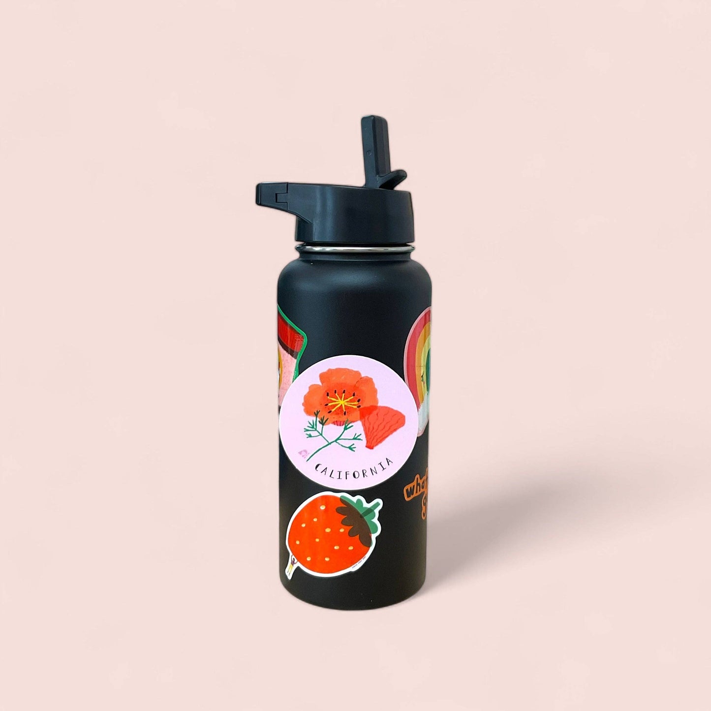 Carolyn Suzuki - Cali Poppy - Die Cut Sticker