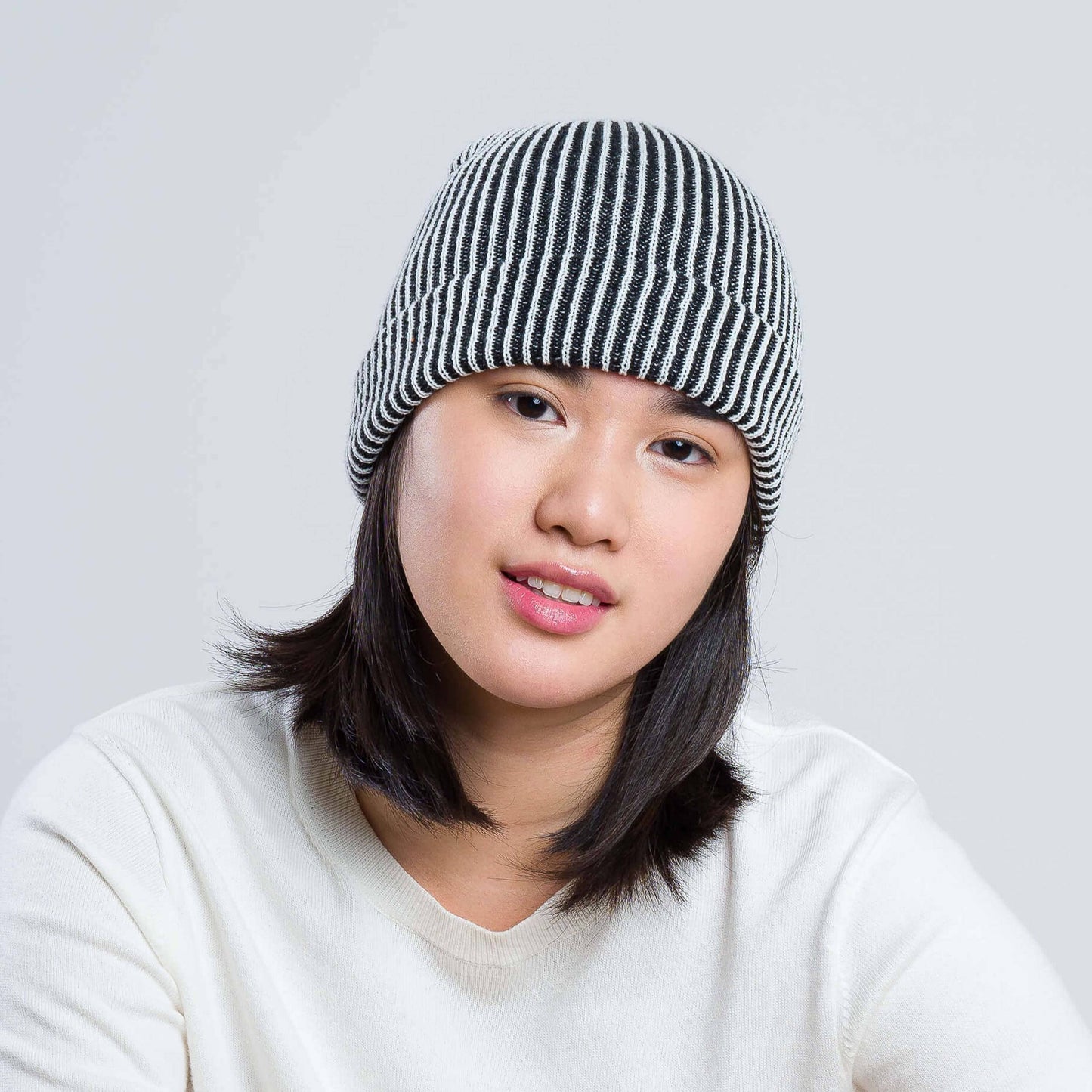 VERLOOP - Simple Rib Hat - Teal Magenta