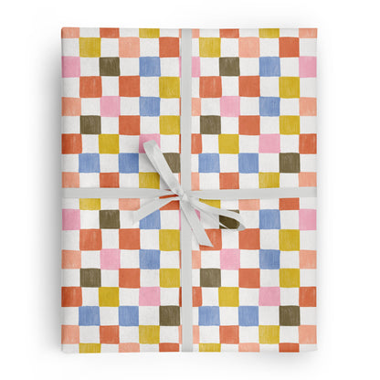 Ramona & Ruth - Check Gift Wrap | Roll