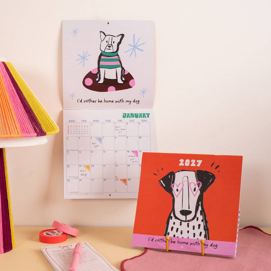 Good Tuesday - 2027 Compact Wall Calendar | Dog Life