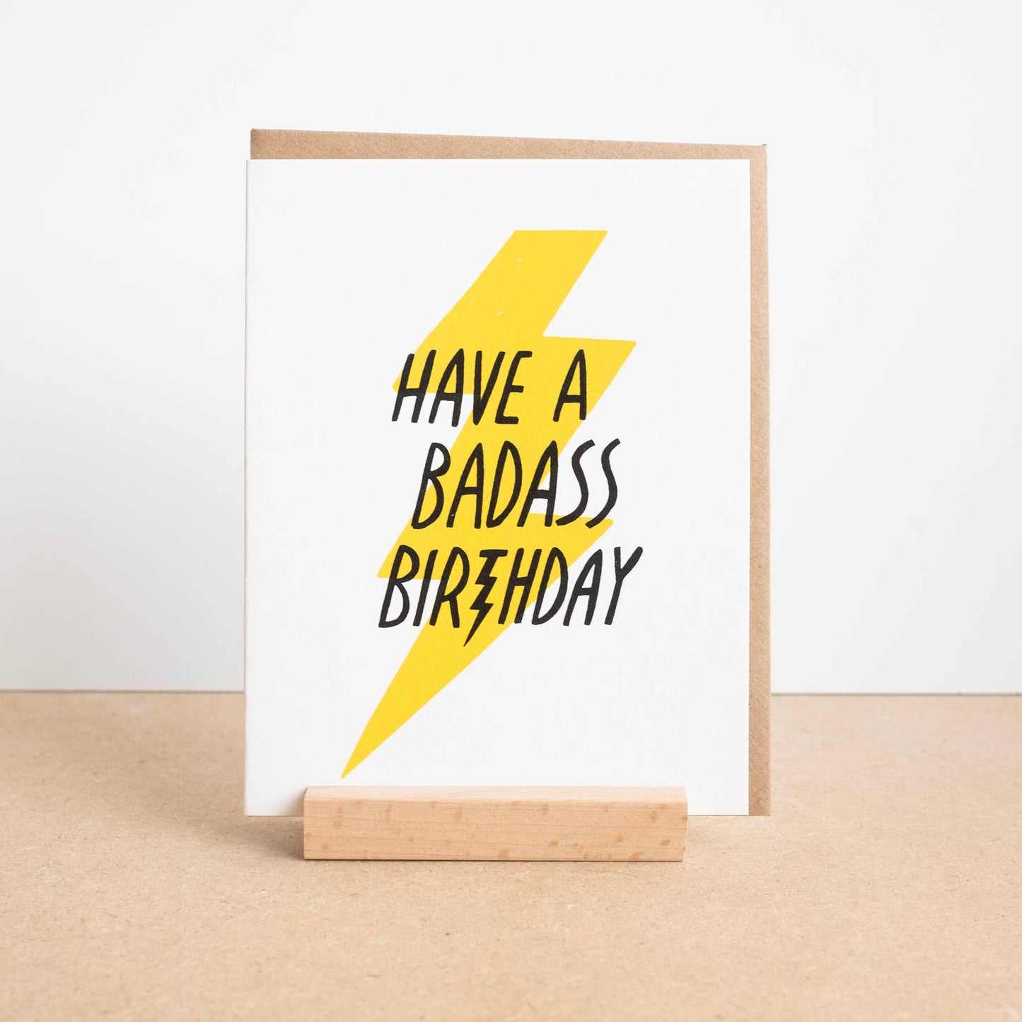 Worthwhile Paper - Badass Birthday Card