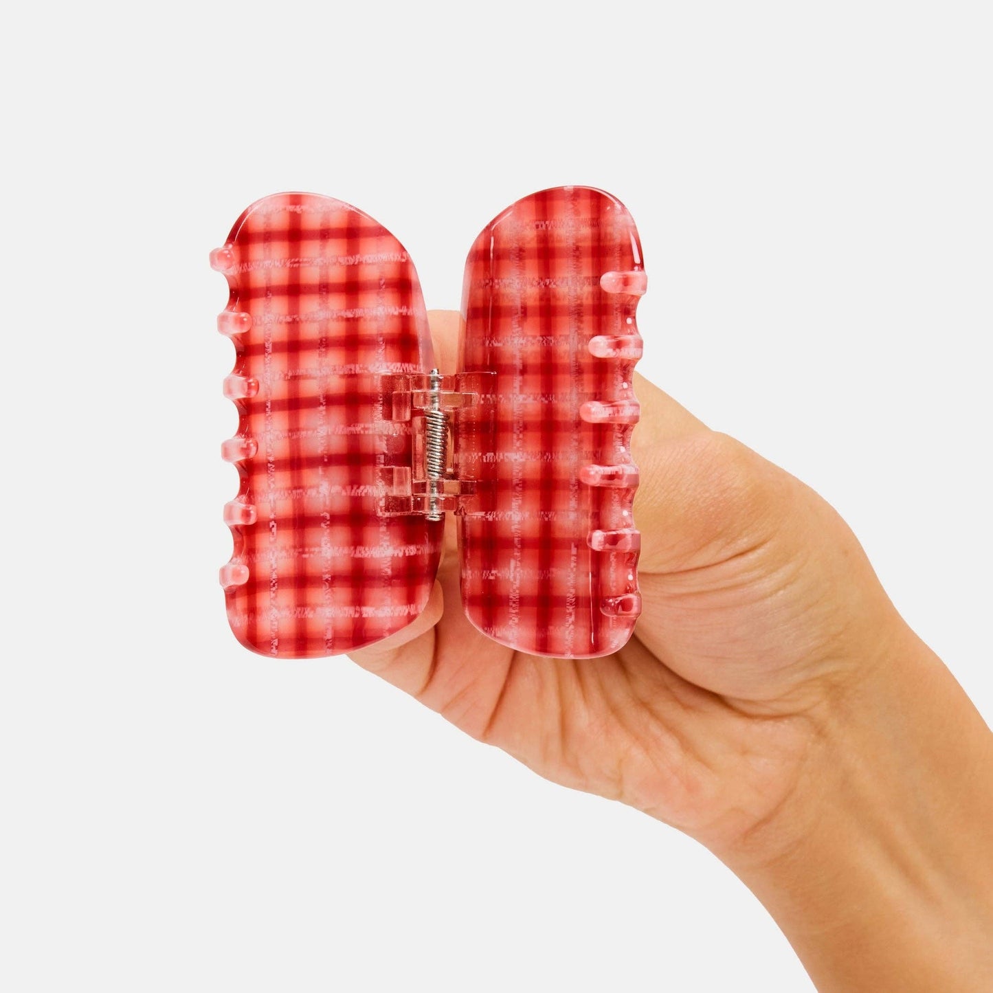 CHUNKS - Juno Claw in Red Plaid