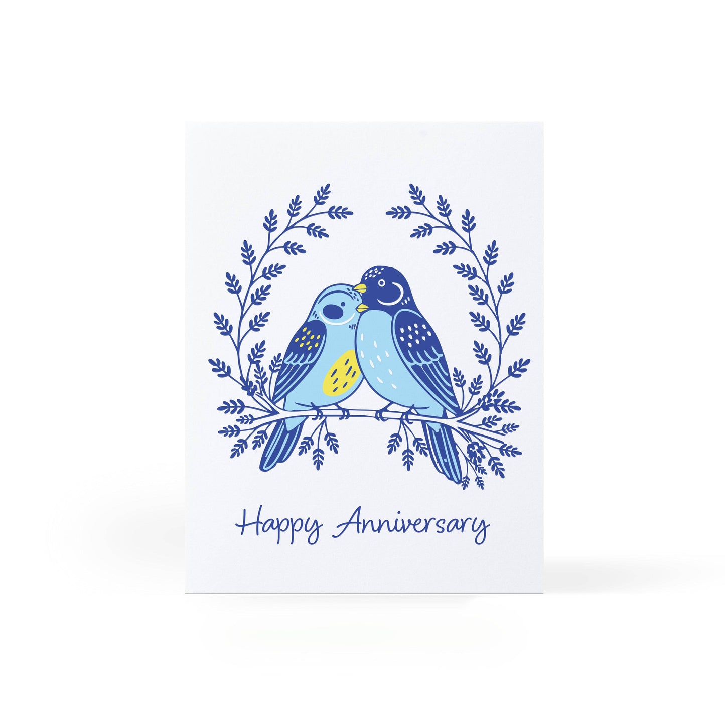 Sweet Bippy Press - Anniversary Birds Greeting Card