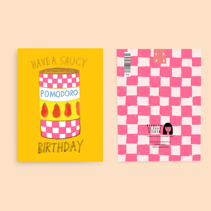 Carolyn Suzuki - POMODORO - Birthday Card