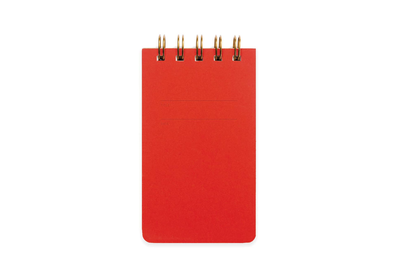 Shorthand Press - Reporter Notebook - Warm Red: Lined
