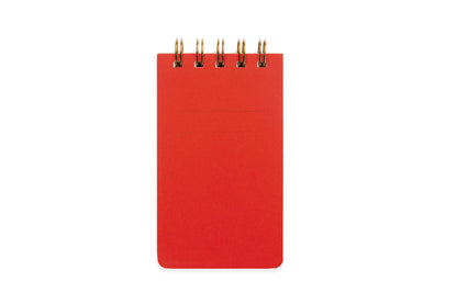 Shorthand Press - Reporter Notebook - Warm Red: Lined