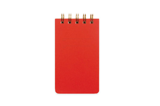 Shorthand Press - Reporter Notebook - Warm Red: Lined