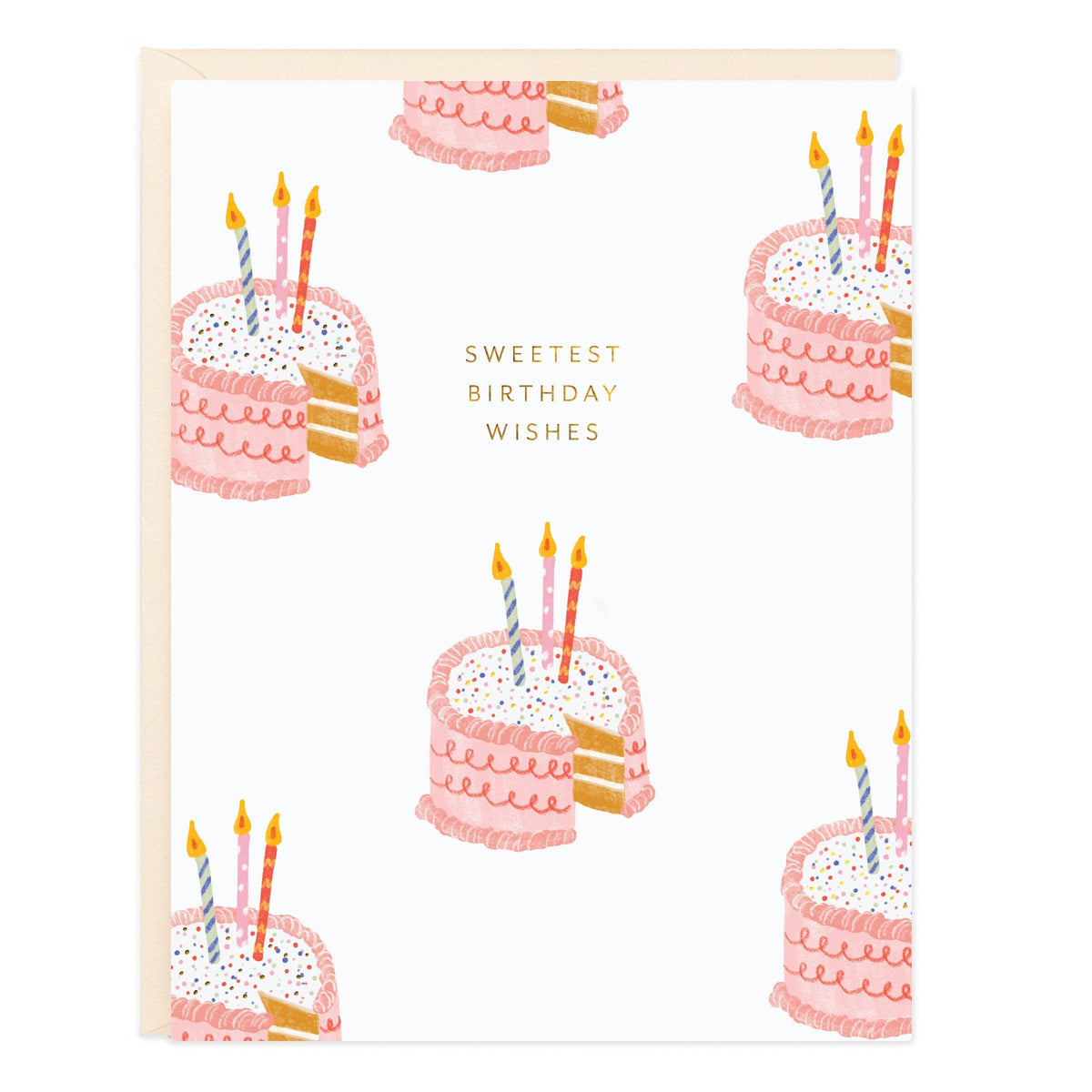 Ramona & Ruth - Sweetest Birthday Cake Greeting Card