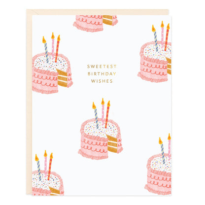Ramona & Ruth - Sweetest Birthday Cake Greeting Card