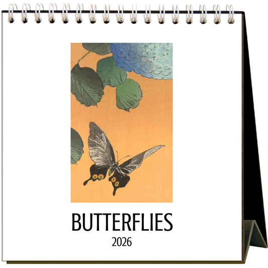 Found Image Press - Butterflies 2026 Desk Calendar