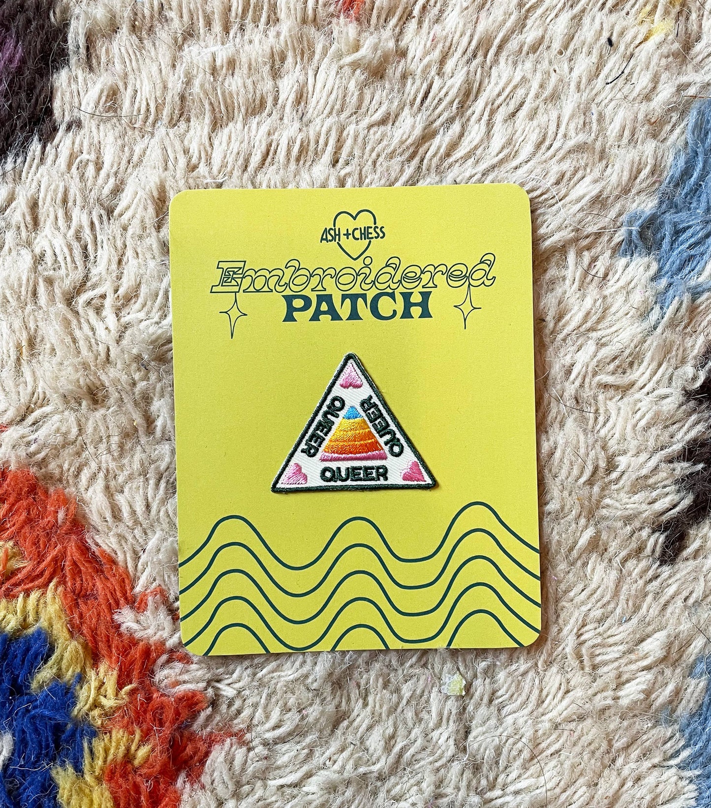 Ash + Chess - Patch - Queer Triangle