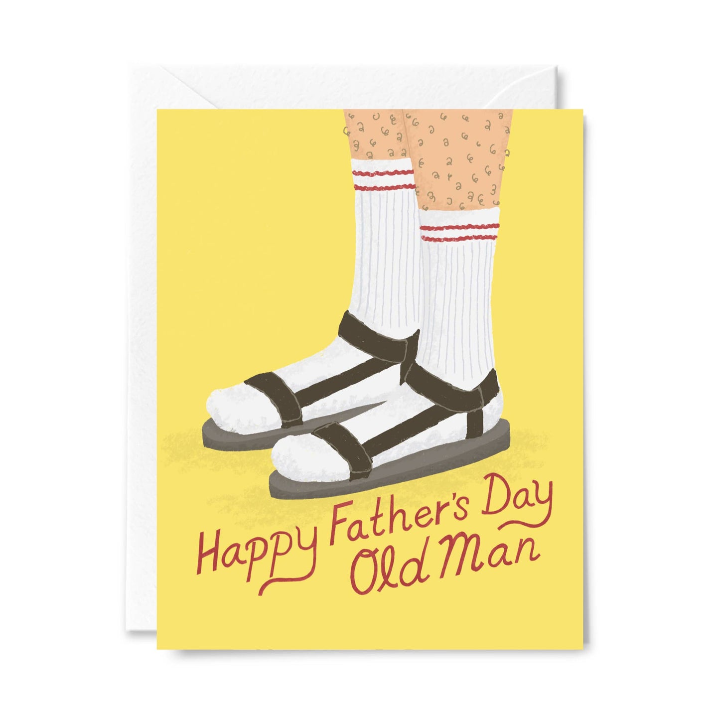 Courtney Beyer Design - Happy Father's Day Old Man Card