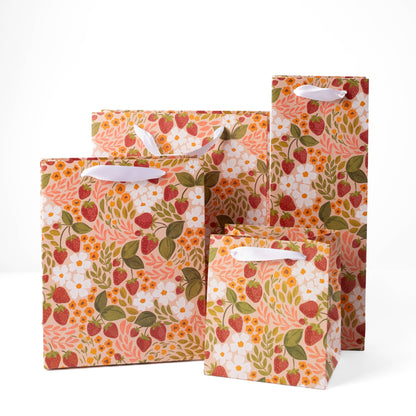 Elyse Breanne Design - Strawberry Patch Gift Bag: Medium