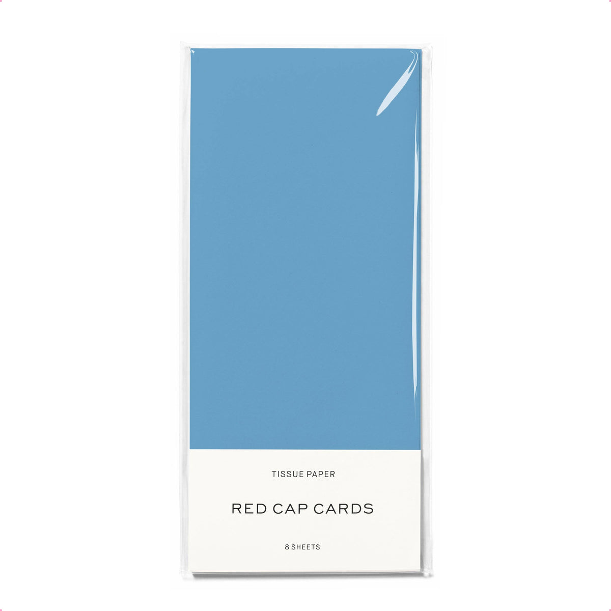 Red Cap Cards - Light Blue tissue paper: 8 Sheets