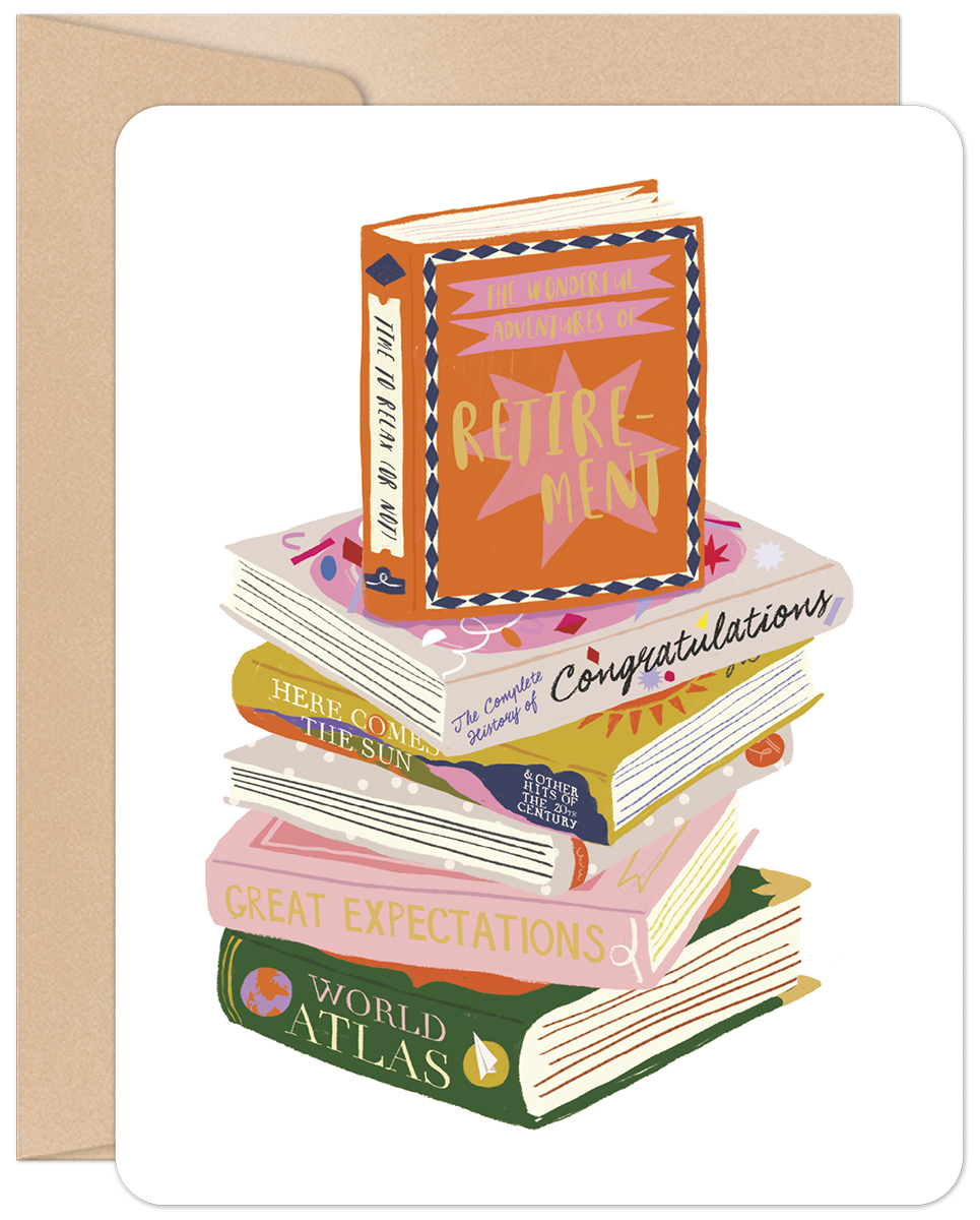 Willow & Ivy Press - New Adventures Retirement Card