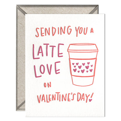 INK MEETS PAPER - Latte Valentine - Valentine's Day Card