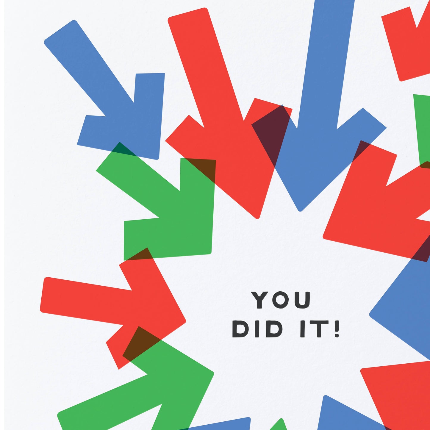 Sweet Bippy Press - You Did It! Greeting Card
