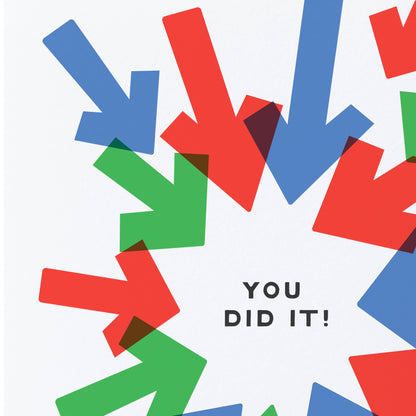 Sweet Bippy Press - You Did It! Greeting Card