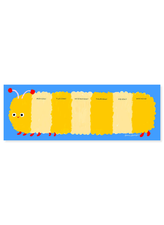 Karen Schipper - Collin Caterpillar Weekly Desk Planner – Cute Planner Pad