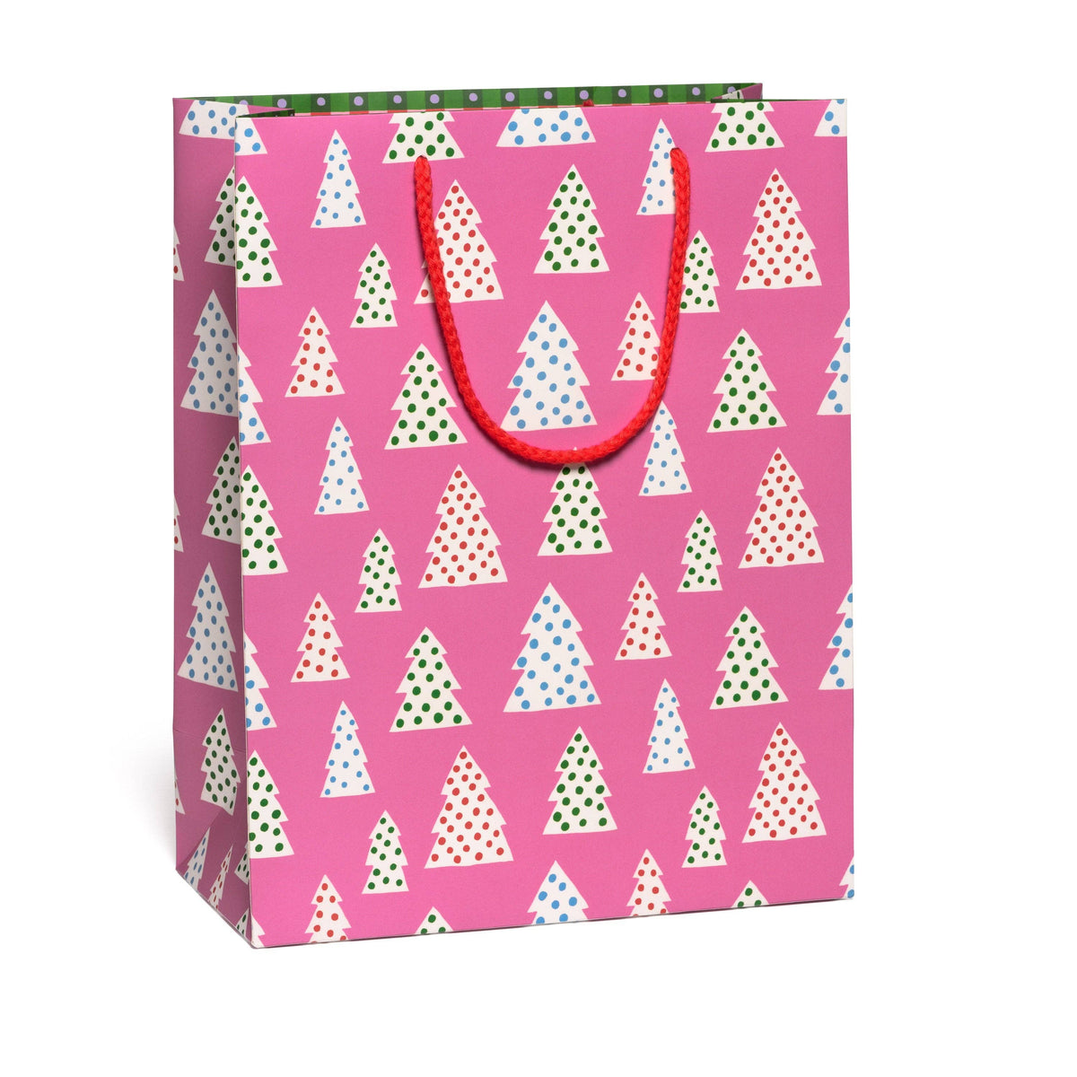 Red Cap Cards - Polka Dot Trees gift bags: Medium