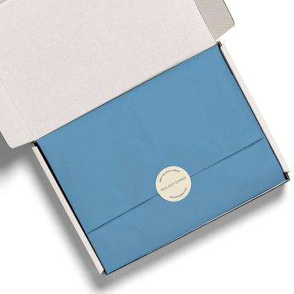 Red Cap Cards - Light Blue tissue paper: 8 Sheets