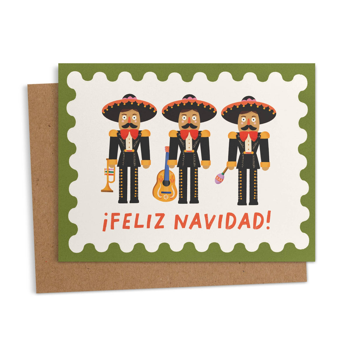 Ana Peake - Mariachi Nutcracker - Christmas 2026 - Spanish Greeting Card