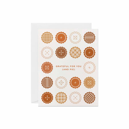 Line & Kind Paper - Thanksgiving - Grateful for You (and Pie)
