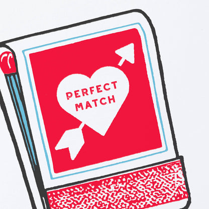 Sweet Bippy Press - Perfect Match Greeting Card