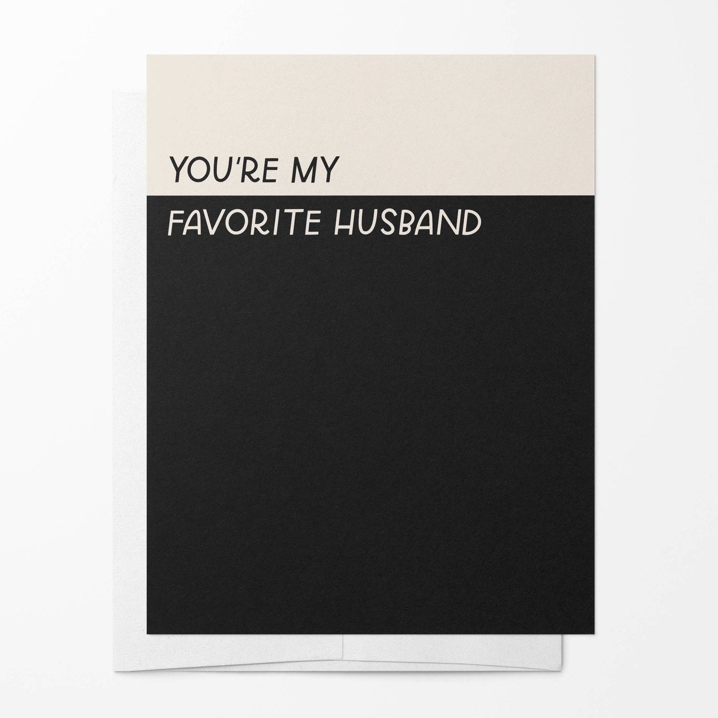 Just Follow Your Art - You're My Favorite Husband Card | Funny Anniversary Cards