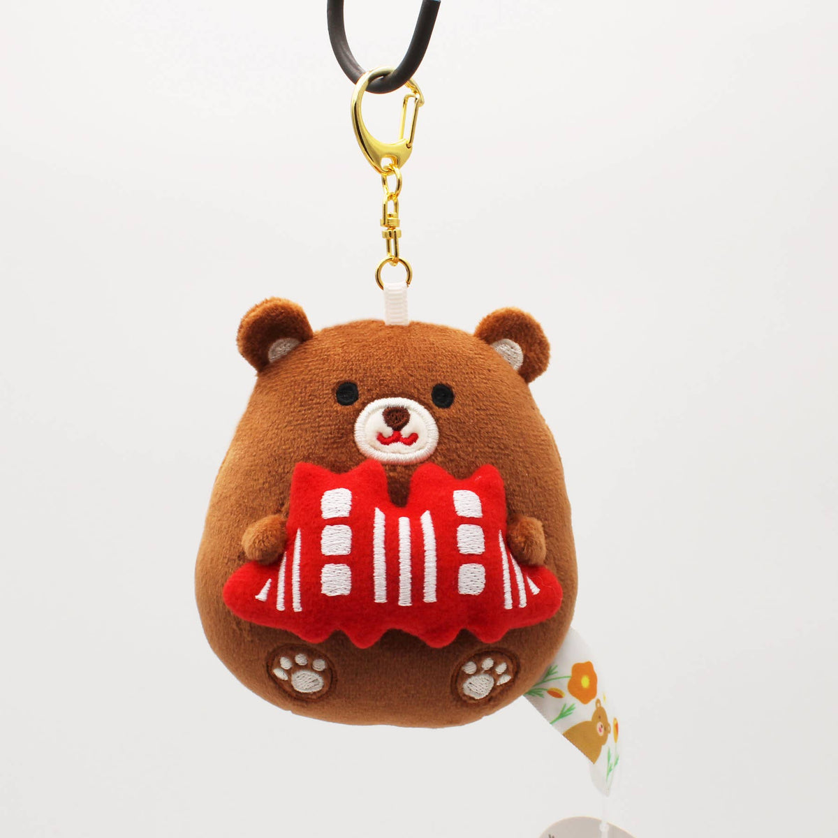 Tomoko Maruyama - Plush Mascot Keychains - CA Bear with Golden Gate Bridge