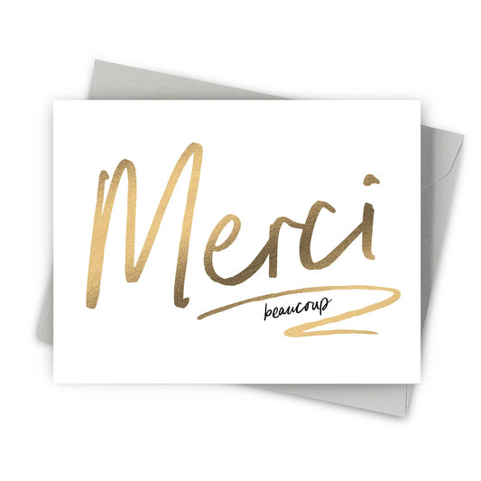 Fine Moments - French Thank You Card