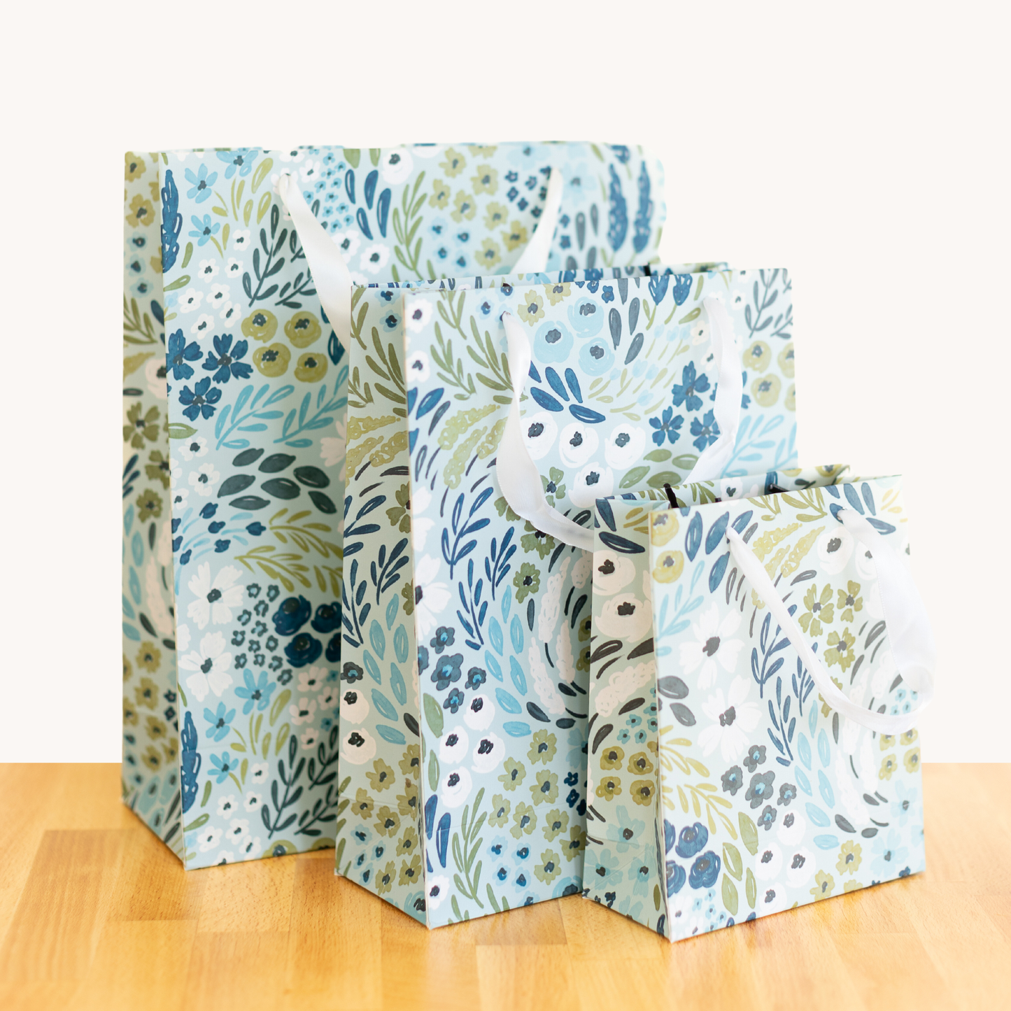 Elyse Breanne Design - Waterfall Floral Gift Bag: Extra Small