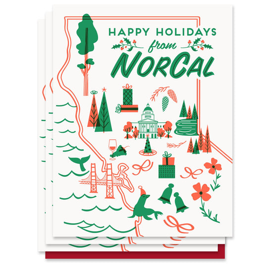 Paper Parasol Press - Happy Holidays from NorCal