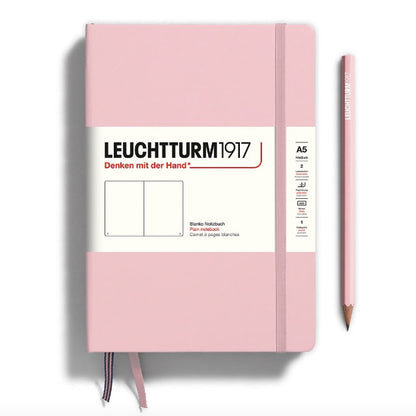 leuchtturm1917 - A5 Hardcover M - Powder - Plain