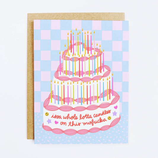 K+S Design Co.  - Whole Lotta Candles Birthday Card