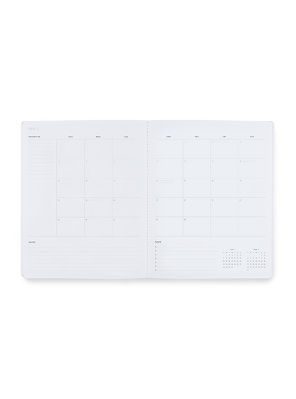 Appointed - 2025 Monthly Planner: Oxford Blue