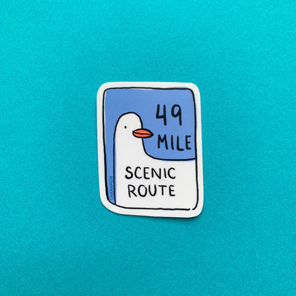 Maison Chanamon - 49 Mile Seagull San Francisco Sticker