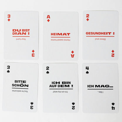 Lingo Playing Cards - German Travel Playing Cards