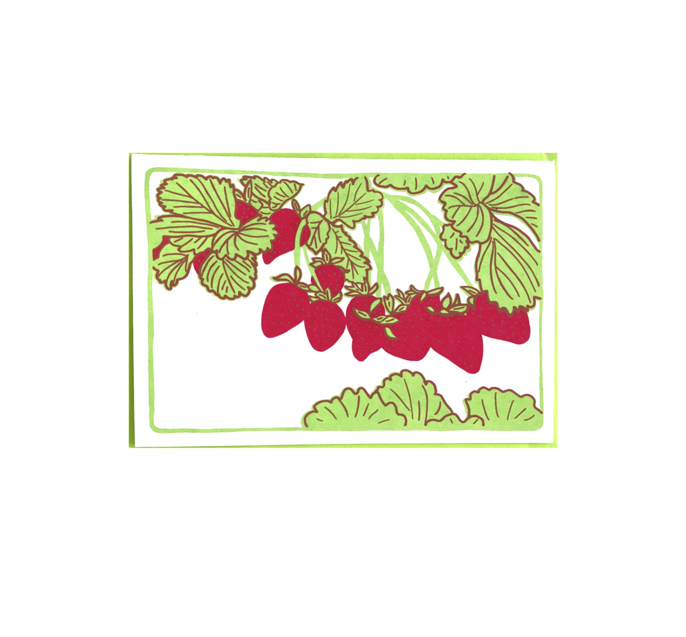 Anne Breedlove - Strawberries Card - A6