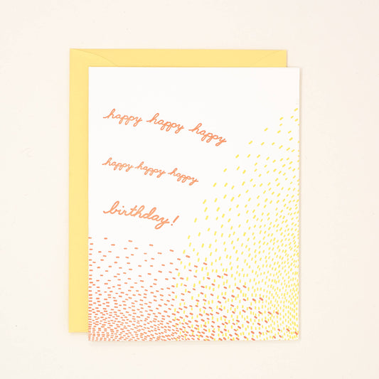 Helen Edna - Birthday Sunshine Letterpress Card