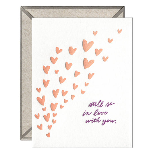 INK MEETS PAPER - Still So In Love With You - Love + Anniversary card