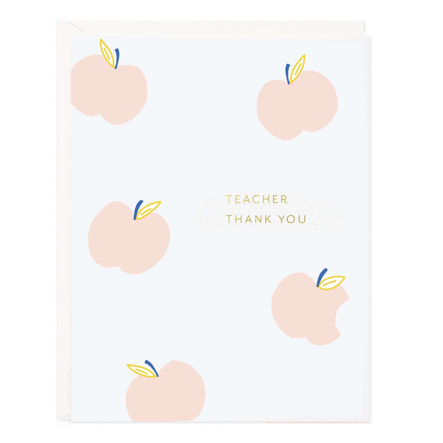 Ramona & Ruth - Teacher Apples Card